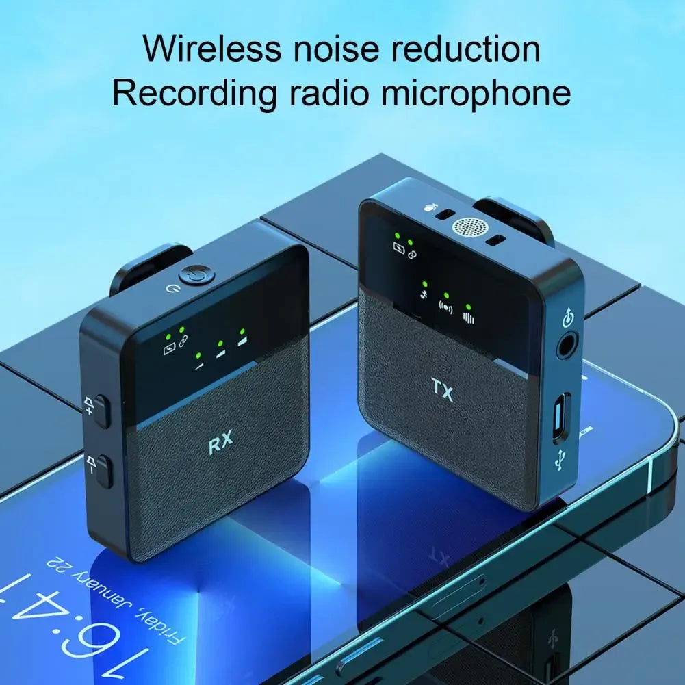 SX8 Type-C Single Lavalier Wireless Microphone for Interview and Vlog