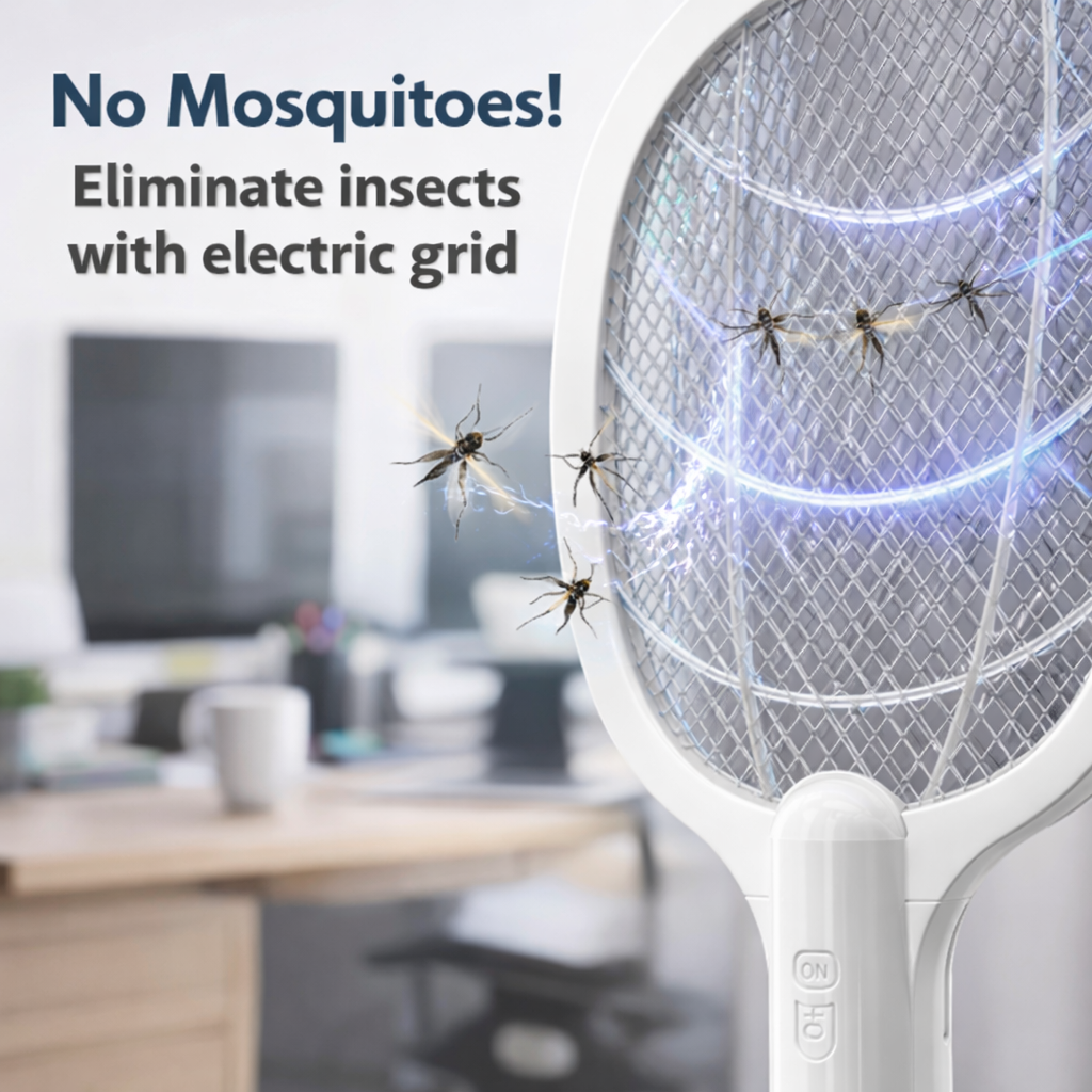 Rechargeable Mosquito Racket