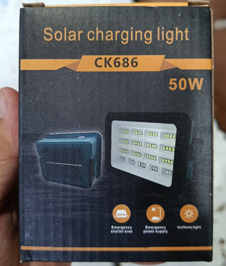 KSE CK686 50W Portable Solar Charging Flood Light -