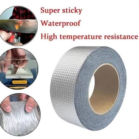 1.5 Meter Butyl Tape | Strong Aluminum Foil Tape Waterpoof