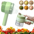 Electric Handheld Vegetable Cutter Slicer